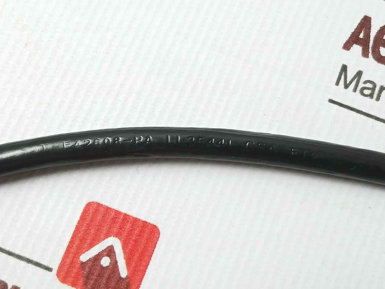 E42608-pa Ll35441 Coiled Electrical Power Cord 2.5-meter