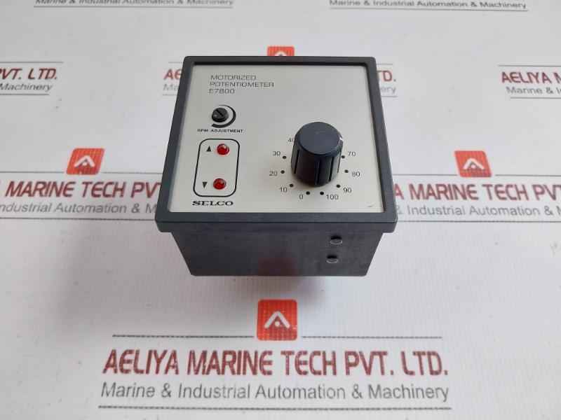 E7800.0760 Selco Motorized Potentiometer 24V Dc