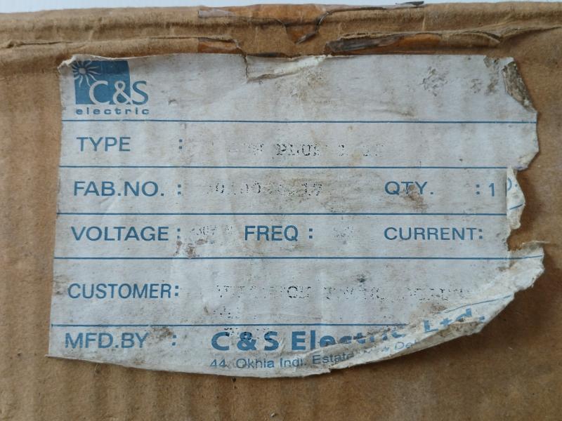 E Gen Plus 1.15 C&S Electric Engine Controller 230Vac 5A 50Hz