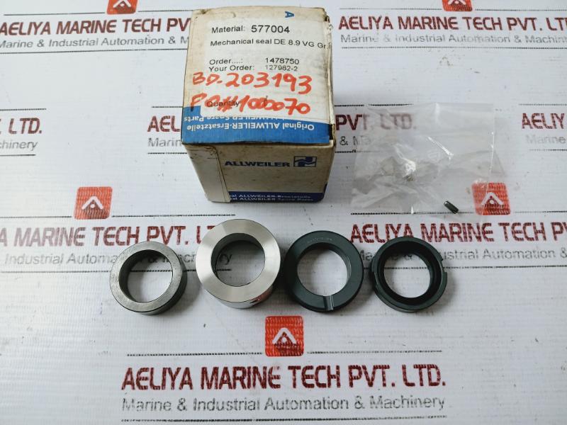 Allweiler/Eagleburgmann 1.4571 Mechanical Seal For Fuel Oil Service Pump Buka22-12/0614