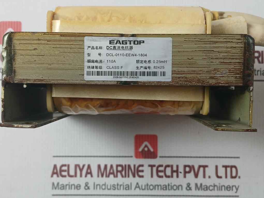 Eagtop Dcl-0110-eew4-1804 Dc Reactor 110A Class F