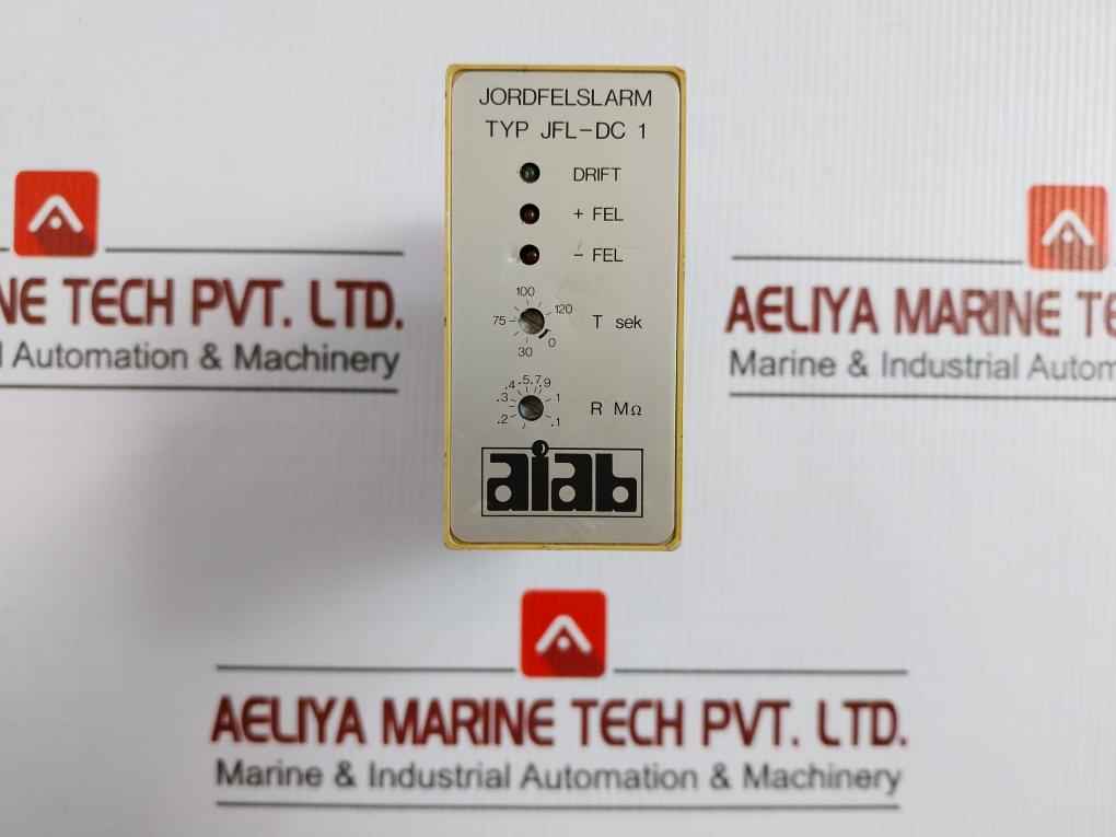 Earth Fault Alarm 50-a220 Aiab Jfl-dc 1