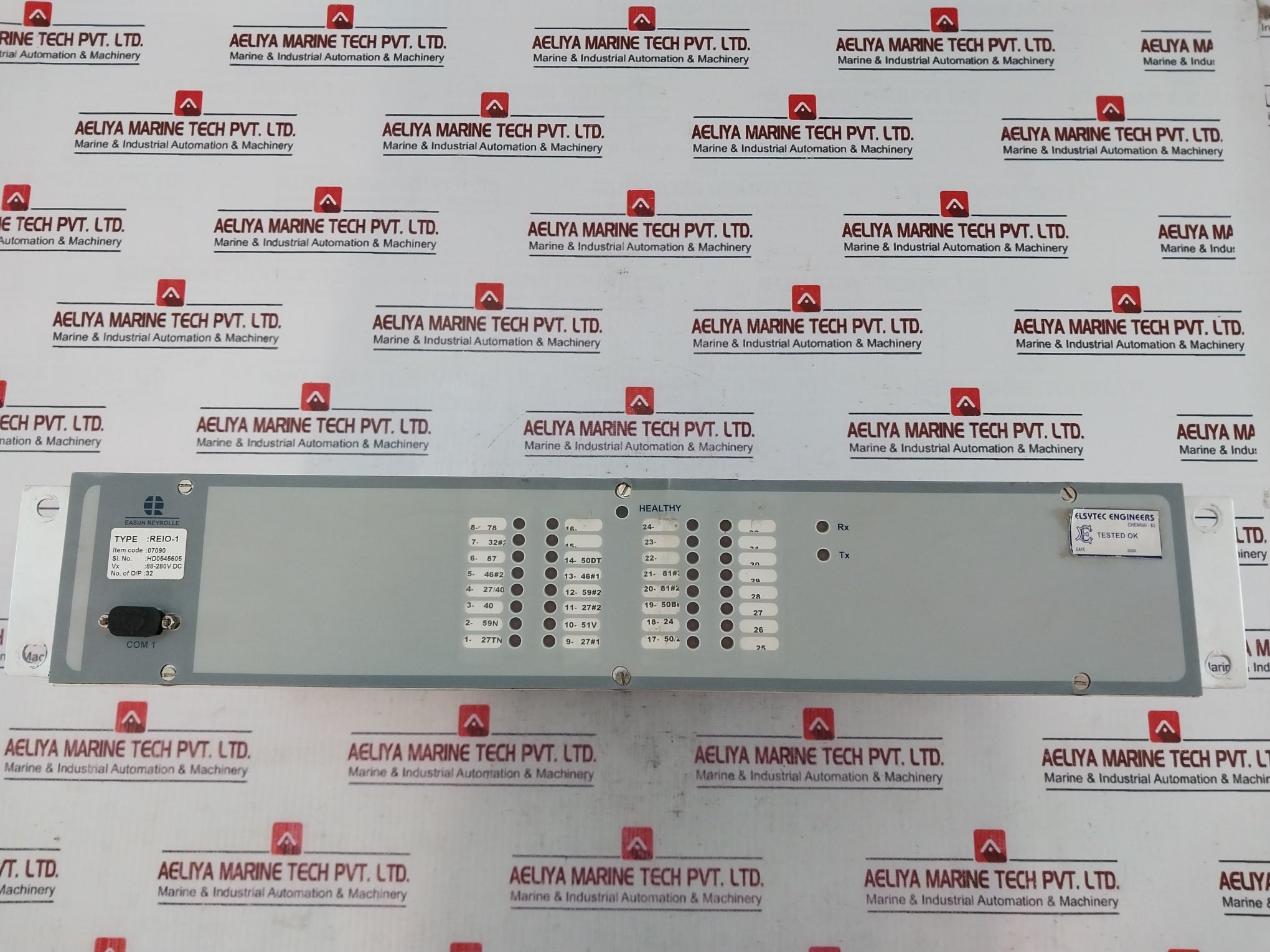 Easun Reyrolle Reio-1 Relay 88-280Vdc Wo-20620