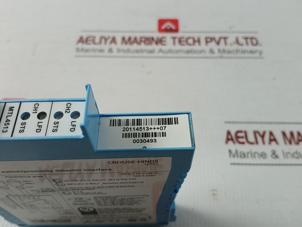 Eaton 20-35V Dc Proximity Detector Interface Mtl4513