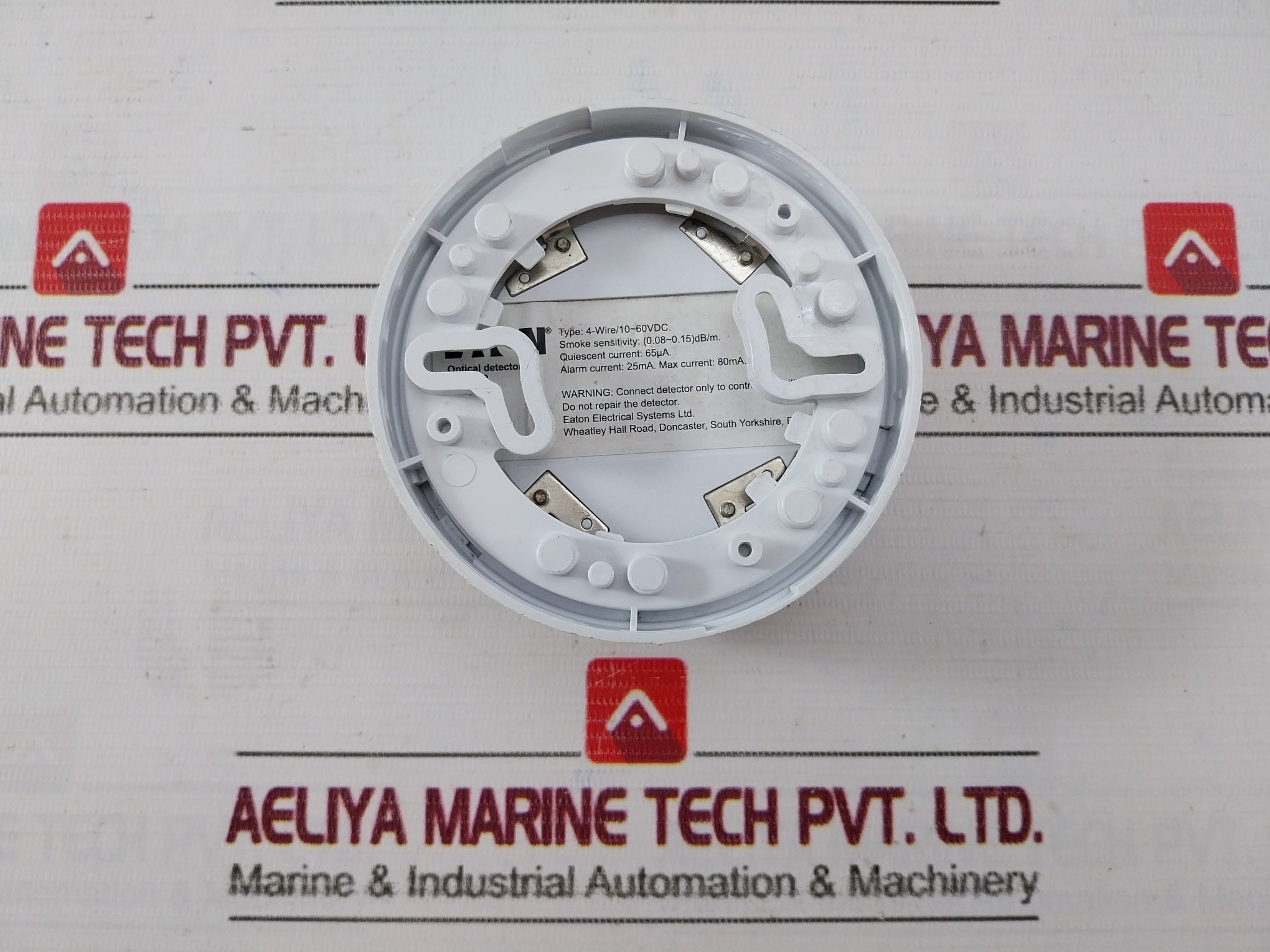 Eaton 4-wire/10~60Vdc Optical Smoke Detector D200-sr