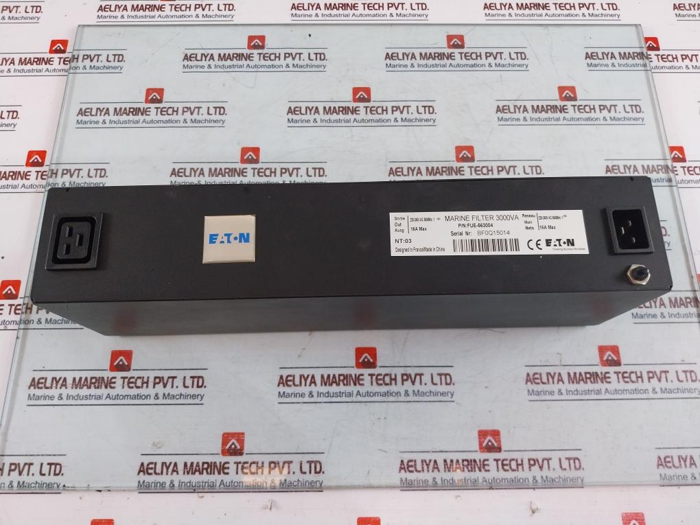 Eaton Fue-563004 Marine Filter 3000va 220-240v Ac 50/60hz 1-phase
