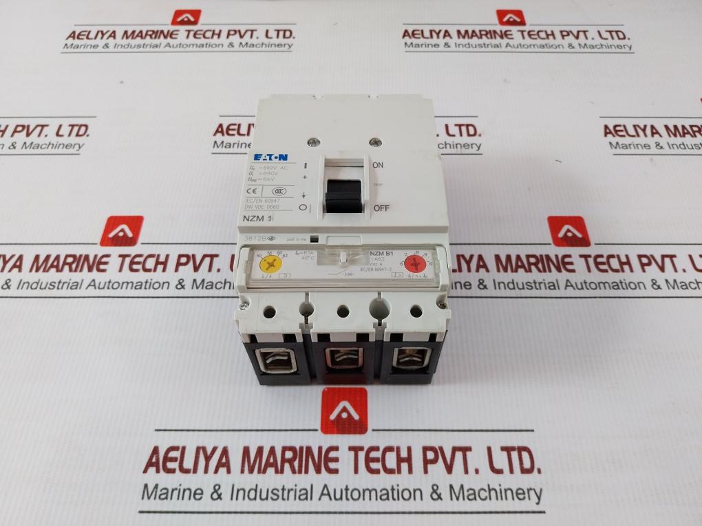 Eaton Molded Case Circuit Breaker 63A 690V 50-63A Nzm 1