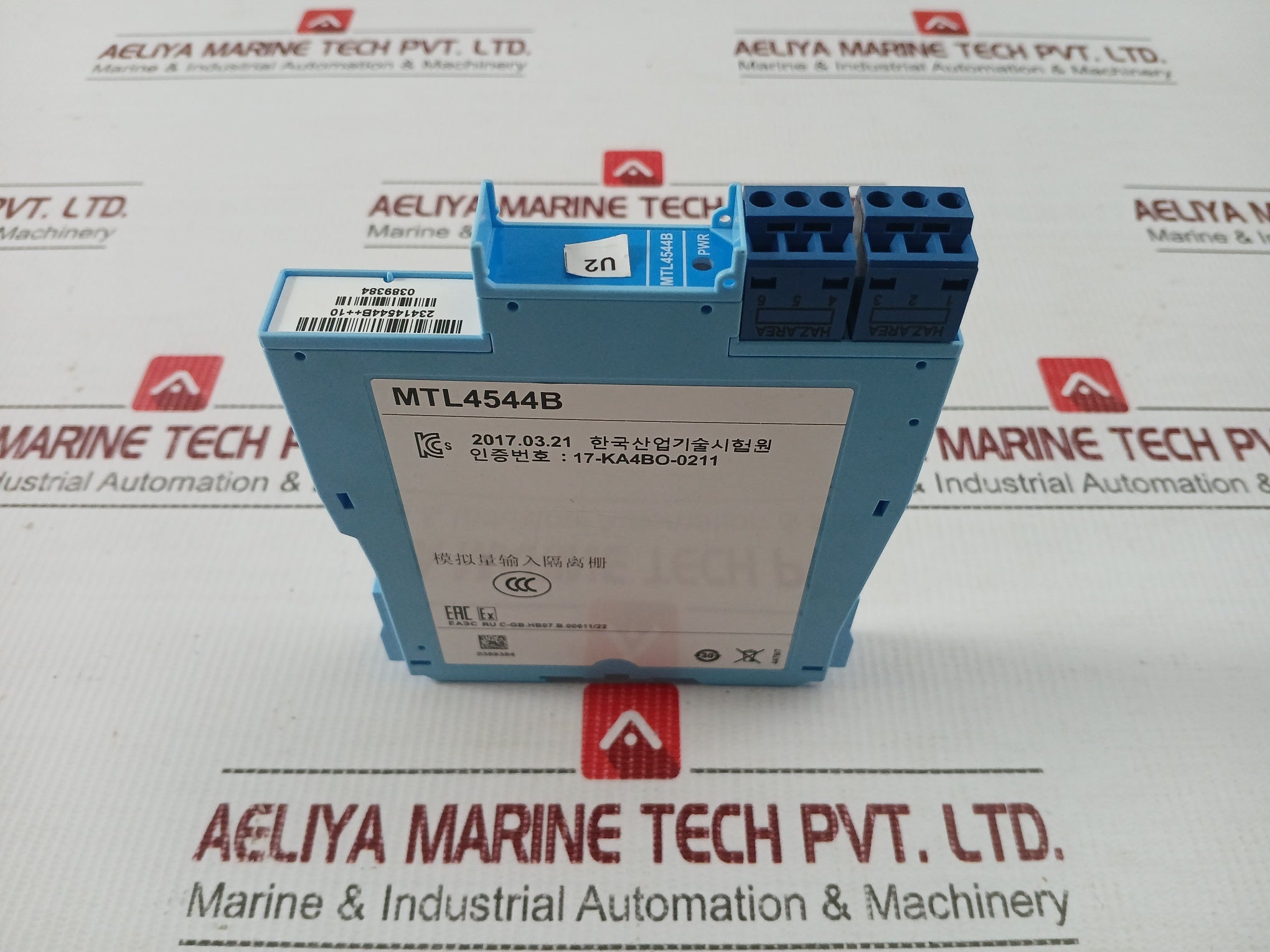 Mtl4544B 2 Ch Repeater Power Supply Module Eaton 4/20Ma 20-35Vdc