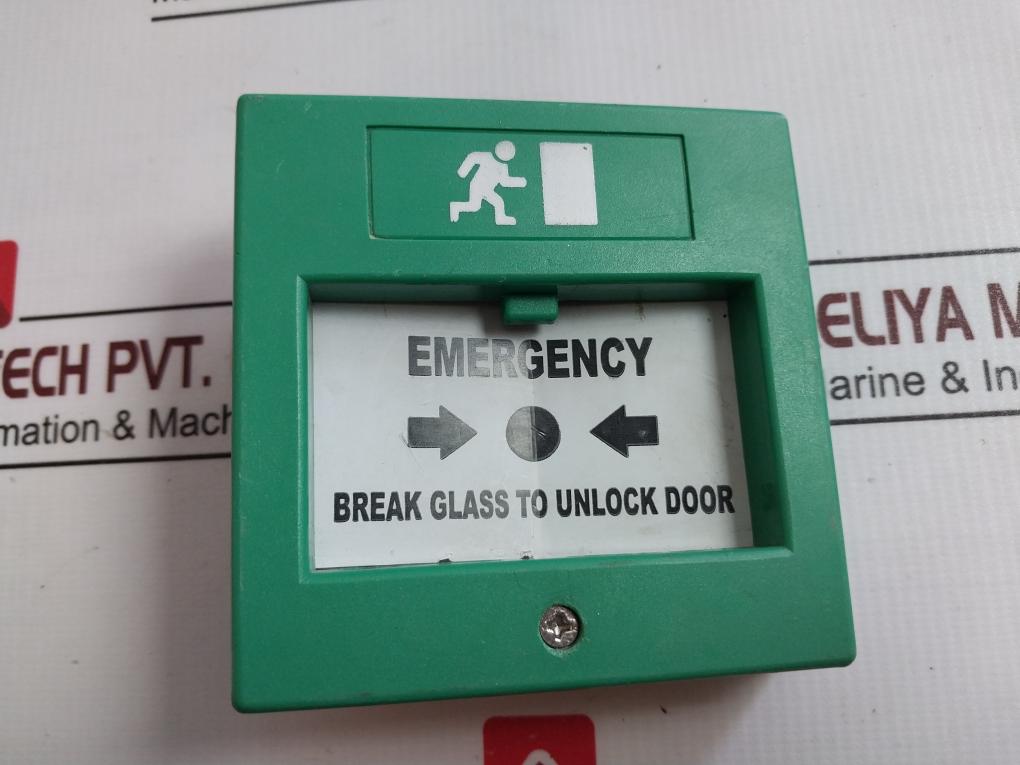 Ebelco E-108E Emergency Door Release (Green)
