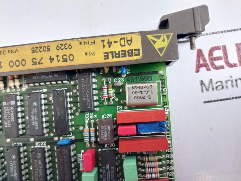 Eberle Ad-41 Printed Circuit Board LS 45 1199B