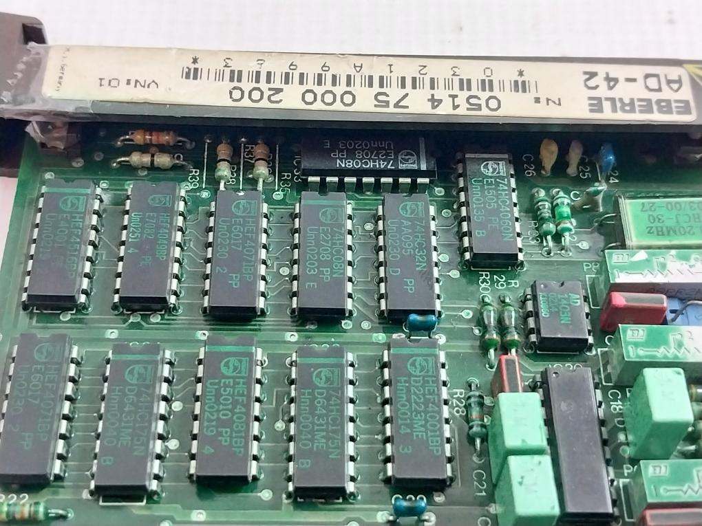 Ad-42 Analog Serial Input Module Pcb Eberle