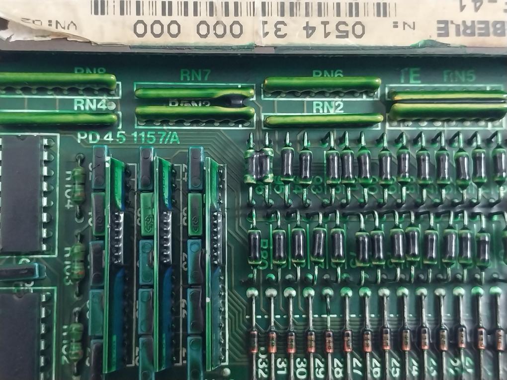 Eberle Analog Input Pcb Card E-41
