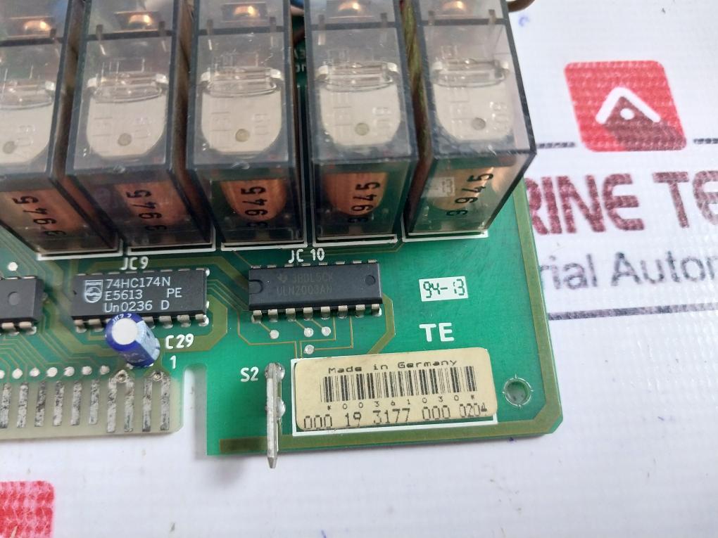Eberle EA-89 Relay Module (E/A-Modul I/O-Module 6 A/O AC250V 2A Relay) Used