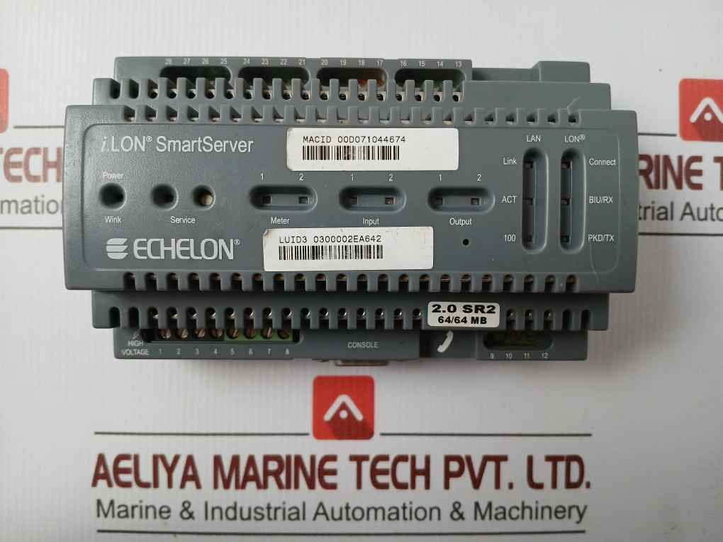 Echelon I.Lon 100 Internet Server Ip-852 Network Controller 72101R-4Ft