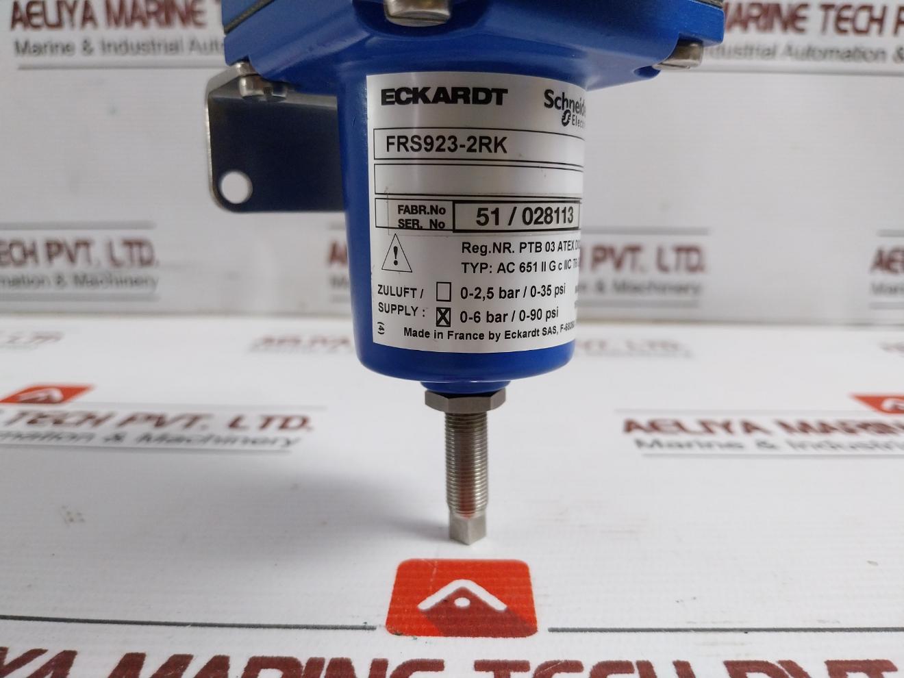Eckardt Supply 0-6 Bar/0-90 Psi Filter Regulator Frs923-2Rk