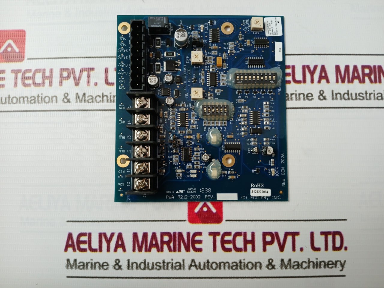 Ecolab Pwa 9212-2002 Printed Circuit Board