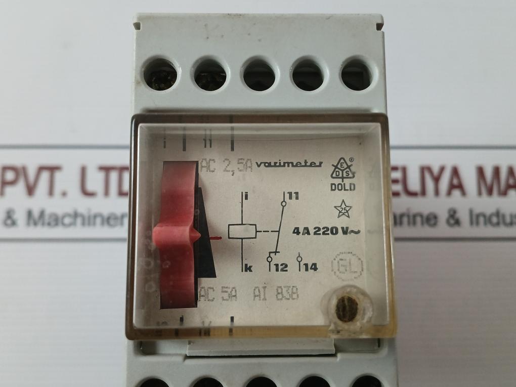 Eds Dold Ai 838 Overcurrent Relay 4A220V Ac 2 5A