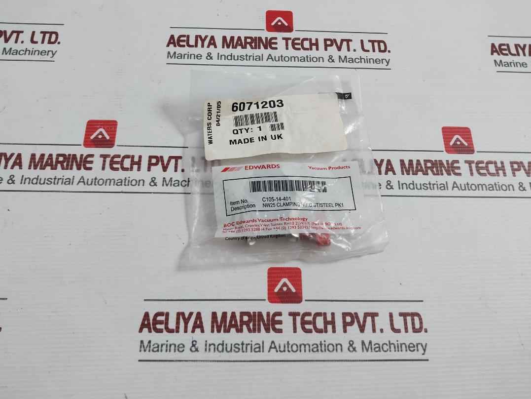 Edwards C105-14-401 Clamping Ring