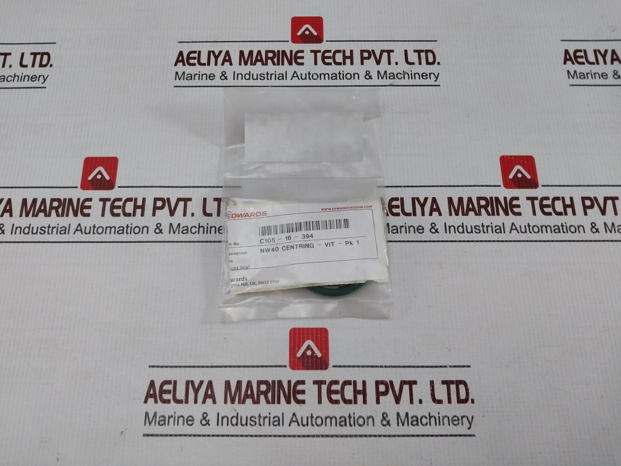 Edwards C105-16-394 Centring Ring Seal