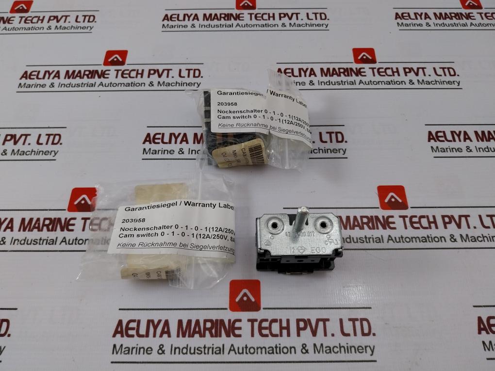 Ego 42.04900.012 Cam Switch 12A/250V 8A/400V Mkn Model 42.920.00
