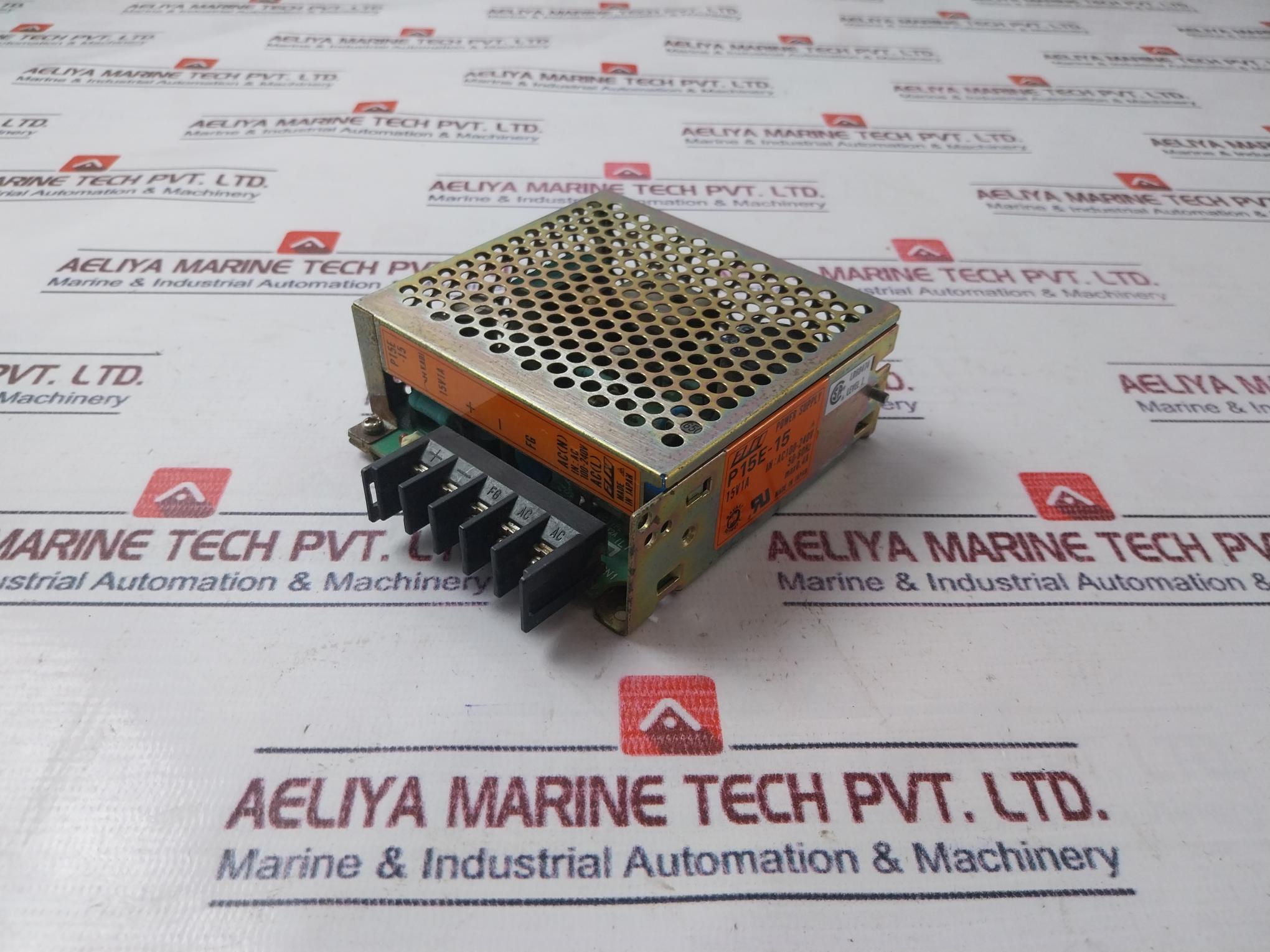 Lot Of 2X Elco P15E-15 Power Supply AC100-240V 50/60Hz