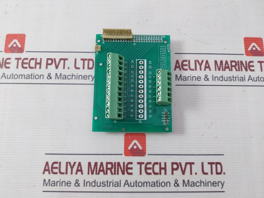 Elcome Eispl4075 Terminal Block Circuit Board