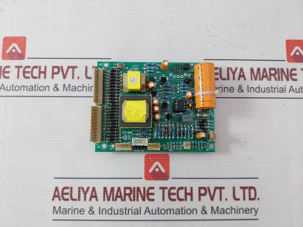 Elcome Eispl4087 Printed Circuit Board Ver 1.5 Used