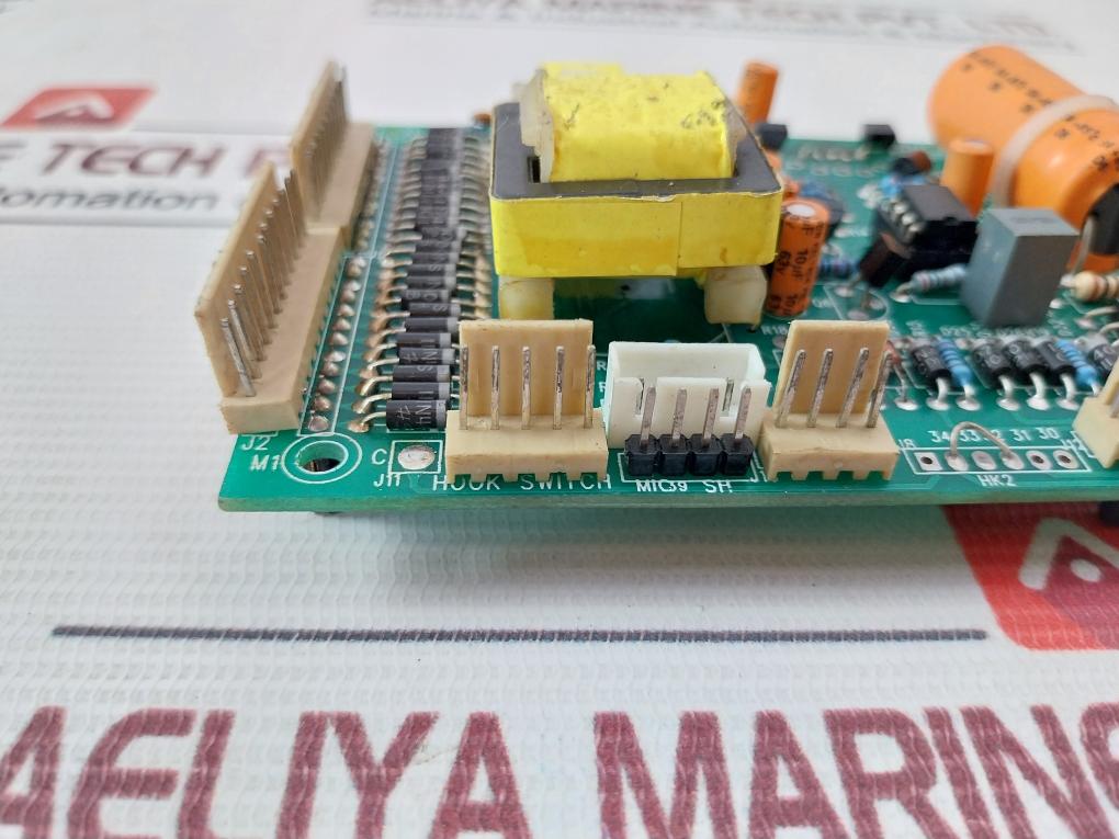 Elcome Eispl4087 Printed Circuit Board Ver 1.5 Used