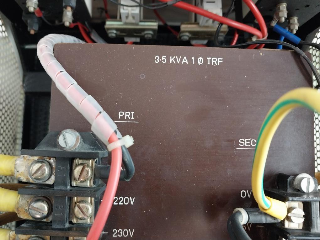 Elec-lab 3.5 Kva Step Down Transformer 230Vac 115V Ac/30A 0-50A 50/5A
