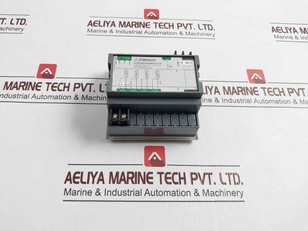 Elecon Measurements Alpha+rpm Elmeasure Digital Micro Rpm Meter I/p 0-20ma