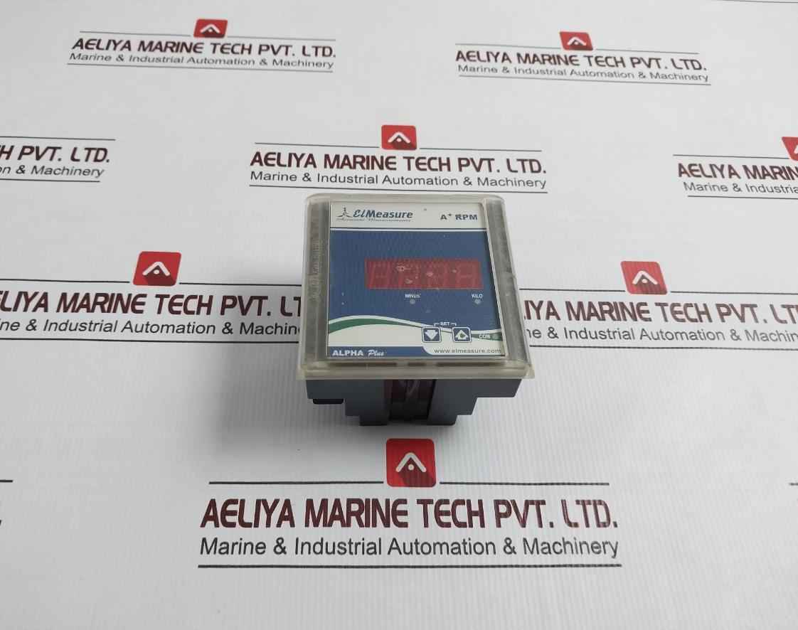 Elecon Measurements Alpha+rpm Elmeasure Digital Micro Rpm Meter I/p 0-20ma