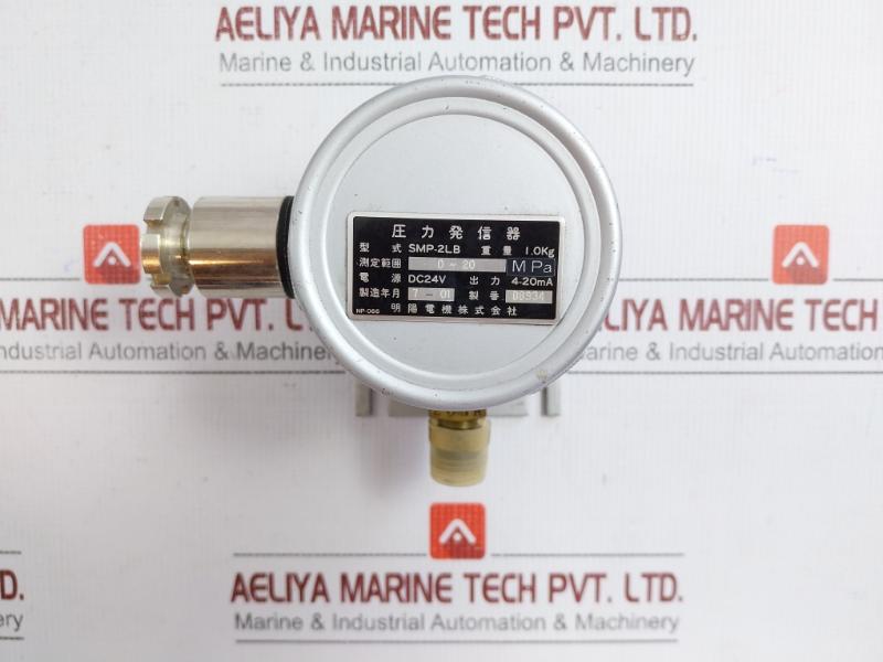 Electric Pressure Transmitter Dc 24V 0-20 Mpa Meiyo Electric Smp-2Lb