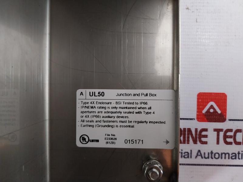 Electrix Ul50 Flat Roof Universal Type 4x Enclosure 3004711625