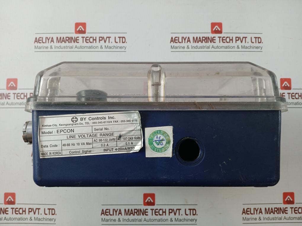 Electro-pneumatic Controller Input 4-20Ma/Rtd 0-60 Psi By Controls Epcon
