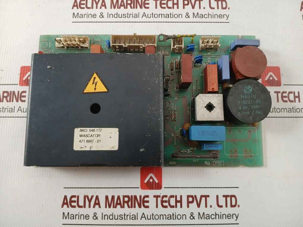 Electrolux 471 8987-21 Wascator Control Printed Circuit Board Ako 546 117
