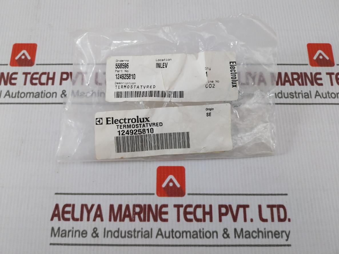 Electrolux 124925810 Thermostat Knob Use Walson Washing Washer Tube