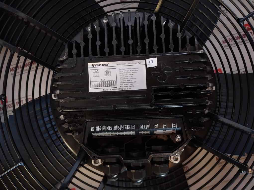 Electronically Commutated Axial Fan Vt910F5-150-001 Fans-tech Electric 50/60Hz