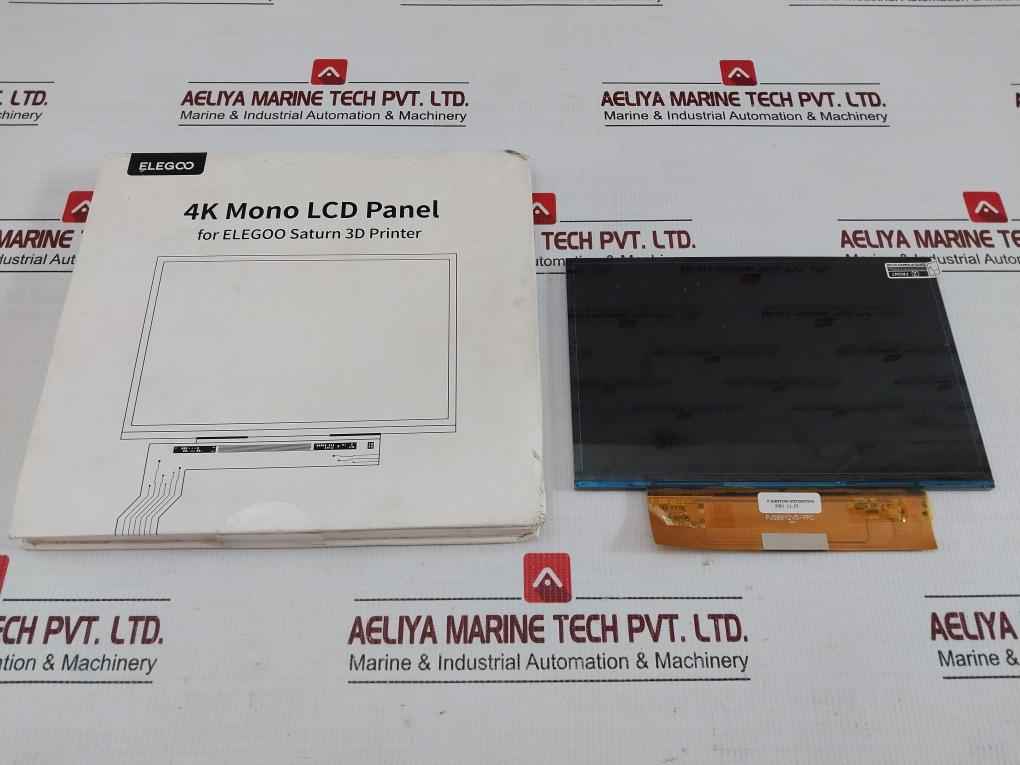 Elegoo 4K Mono Lcd Panel For Saturn 3D Printer Pj089Y2V5-fpc