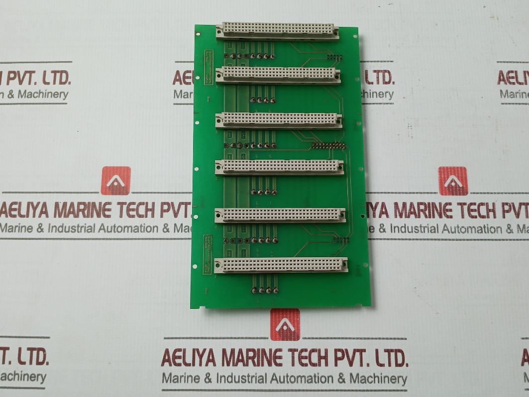 Elektronik-apparatebau Ha9718 Backplane Printed Circuit Board +24 V Dc