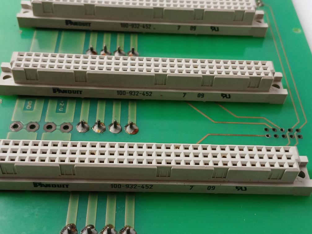 Elektronik-apparatebau Ha9718 Backplane Printed Circuit Board +24 V Dc