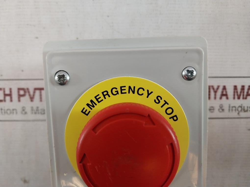 Lot of 3X ELETTROCANALI EC69000E Emergency Stop Pushbutton Switch 690V 50-60HZ