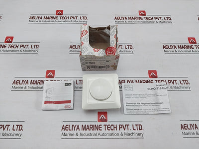 Elko-230Vac-316Va-50-60Hz-White-Rotary-Light-Dimmer-Switch-316GLED-RF-210634-1