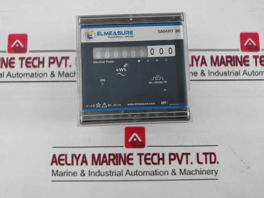 Elmeasure Smart 3E Tp Basic Energy Meter 50-520Vac 5Va