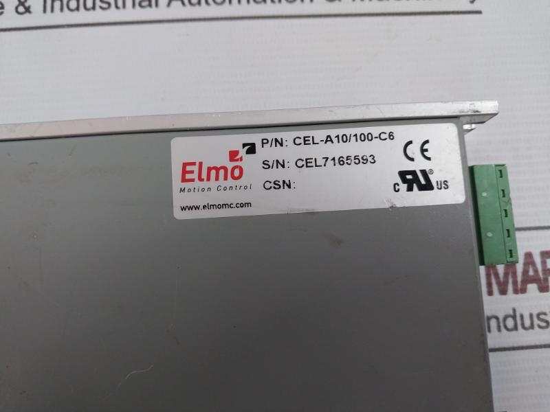 Elmo Cel-a10/100-c6 Motion Control Servo Drive 24V