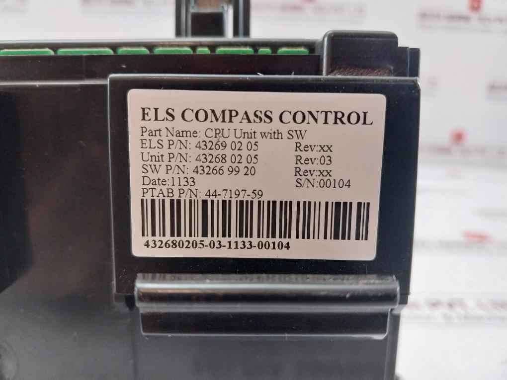 Els Compass Control Cpu Unit With Software 44-7197-59