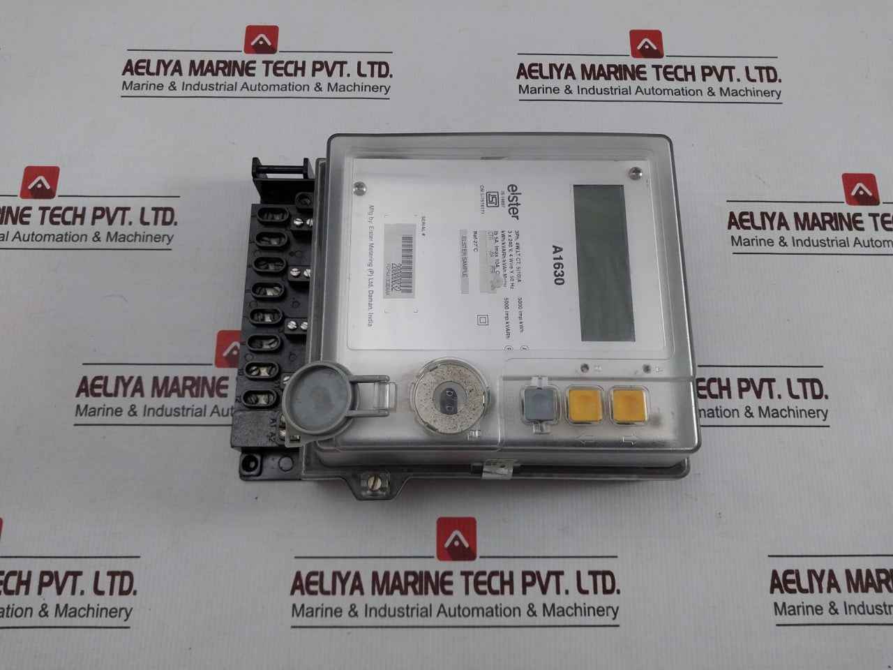 Elster A1630 Kwh/Kvarh/Kvah Meter 5000 Imp 27C Ib 5A Imax 10A Cl 0.5S