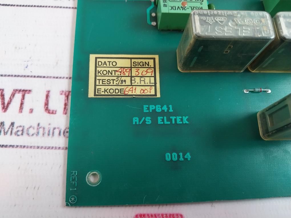 ELTEK EP641 Printed Circuit Board Tg 15526-a3