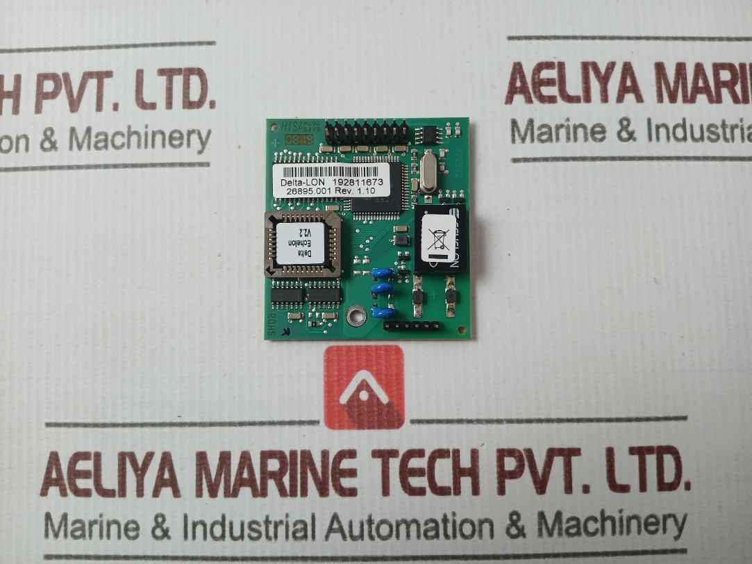 Eltek F&S 118950V4 Communication Pcb Module 26895.001 Rev 1.10