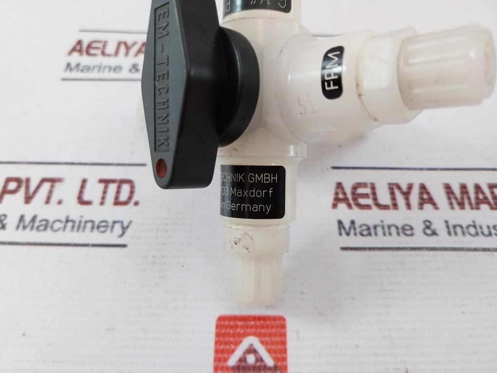 Em-technik Fpm G 1/4" Plastic Shut Off Valve