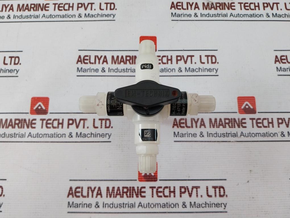 Em-technik Fpm G 1/4" Plastic Shut Off Valve